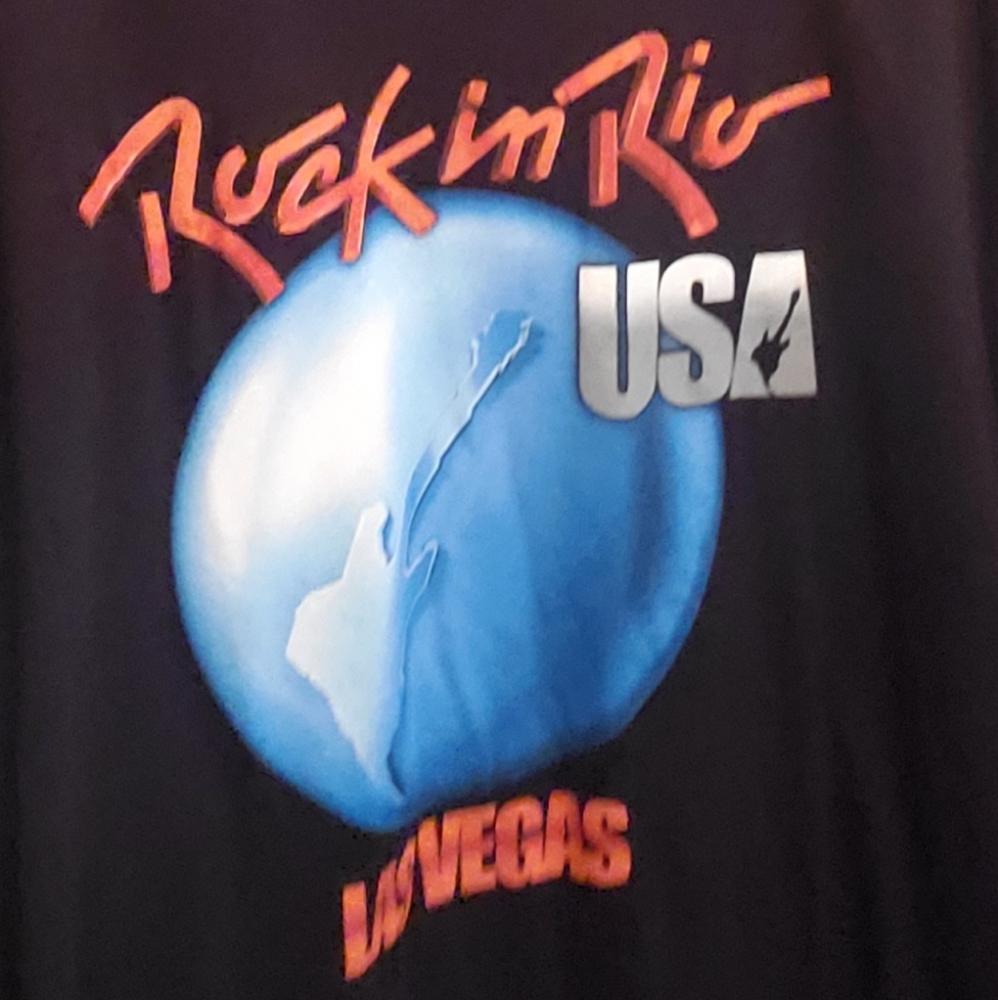 🌟 3 for $15 Deal! 🌟Rock in Rio Las Vegas tshirt XL